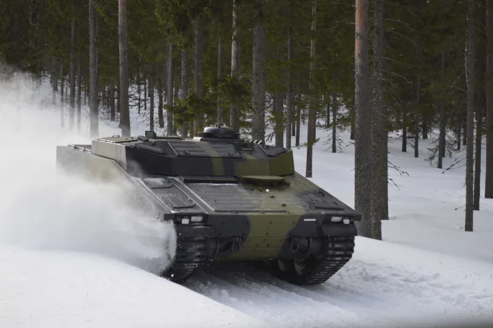 The CV90 uses Active Damper technology originally designed for F1 racers