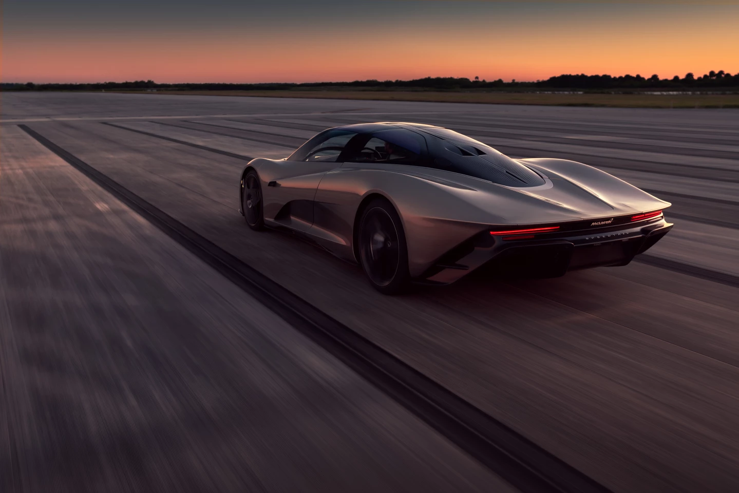 The aptly-named Speedtail has been out testing its maximum speed