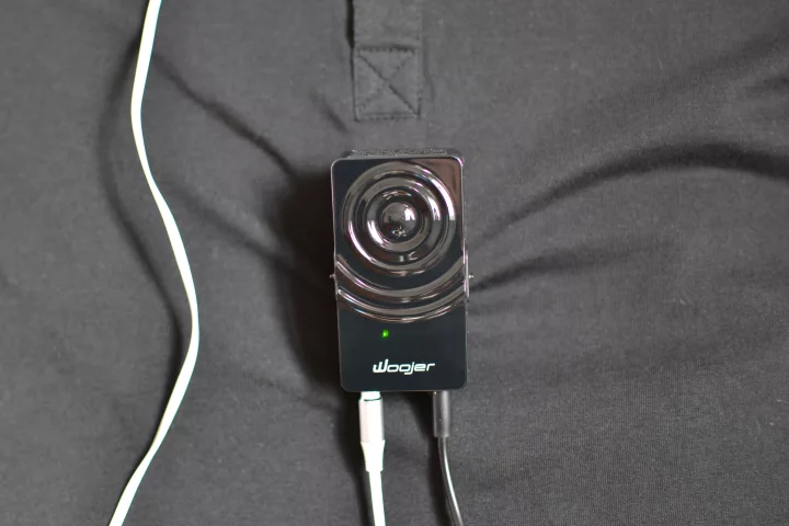 The Woojer adds a new dimension to music listening (Photo: Paul Ridden/Gizmag)