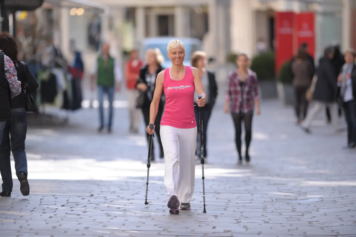 A different kind of pole promotes a different kind of exercise