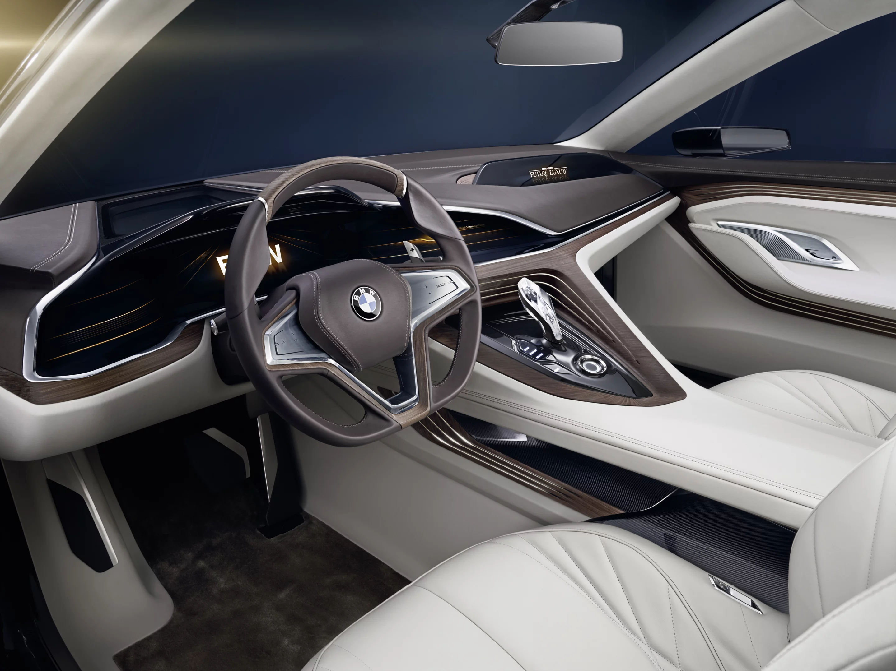 Interior materials include Batavia brown and Silk aniline leather, Silk nubuck leather and lime wood