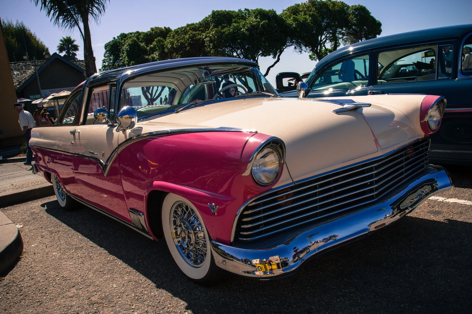 The 1955 Ford Fairlane Crown Victoria Skyline is a mouthful – most people just called it the Skyline