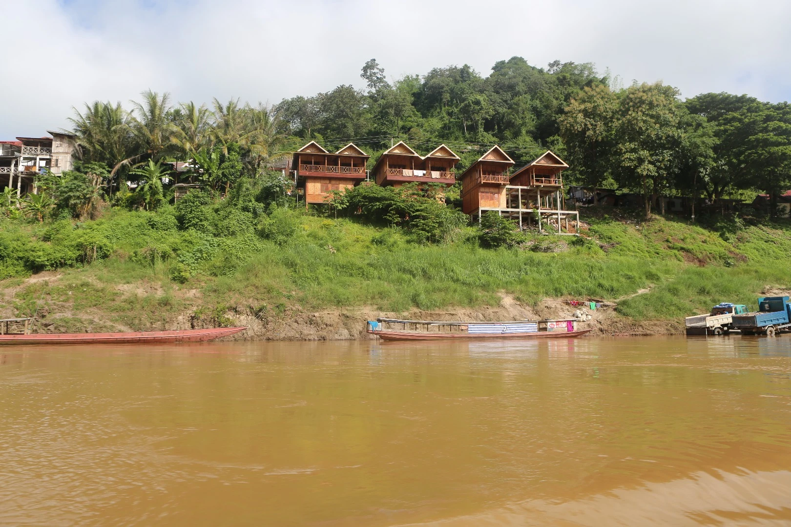 Our accommodation at Pak Beng