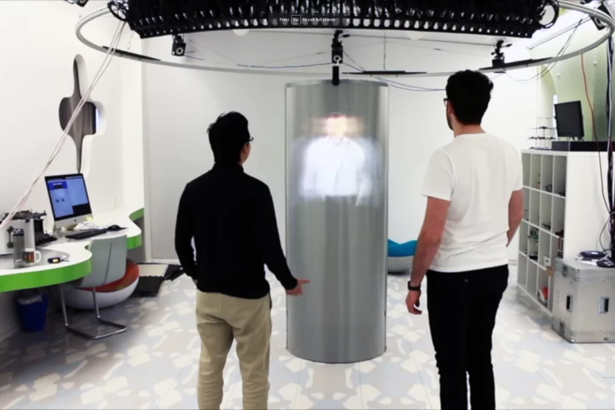 TeleHuman 2 supports multiple viewers looking from any angle