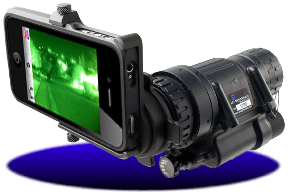 Turn your iPhone into a networked night vision scope