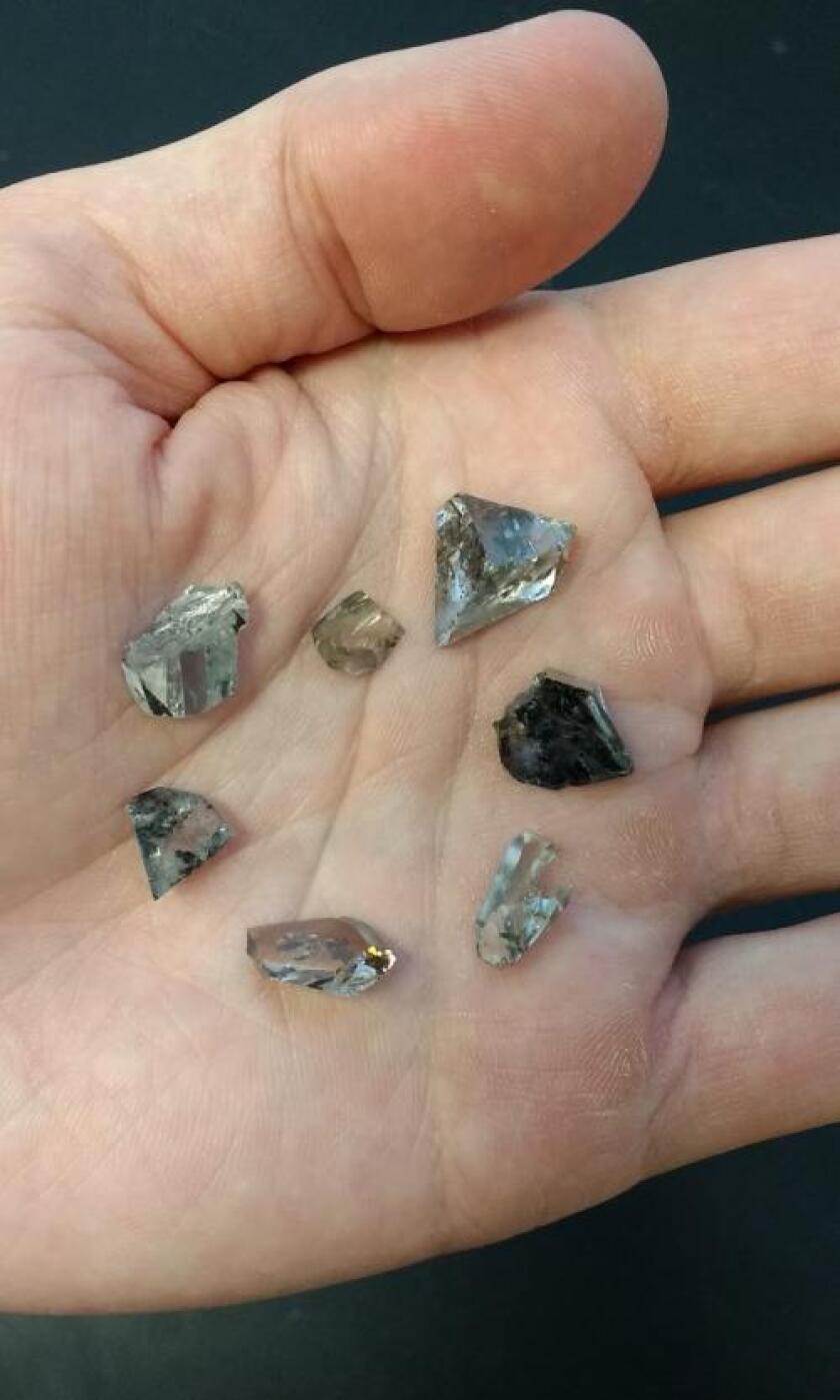As well as access to some of the world's largest diamonds, researchers were given access to some the offcuts associated with them – these diamonds could be analyzed by destructive means such as polishing to expose inclusions) whereas polished gemstones could only be studied non-destructively.