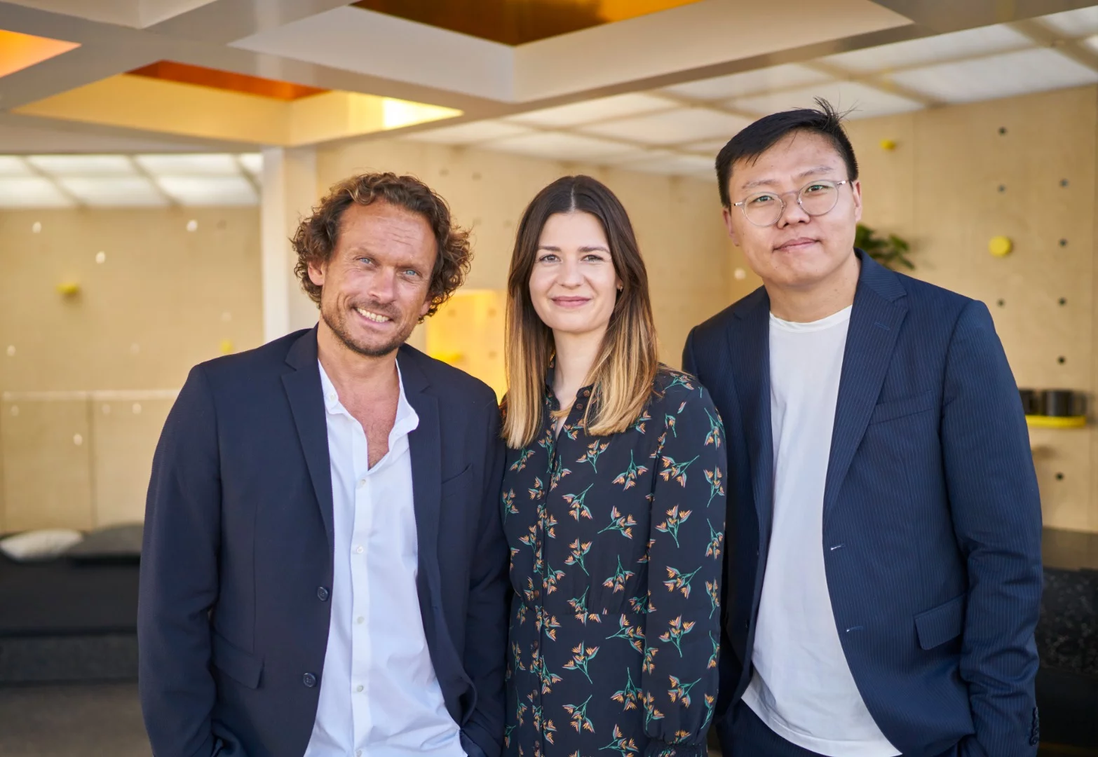 The Mini design team with local architect Dayong Sun