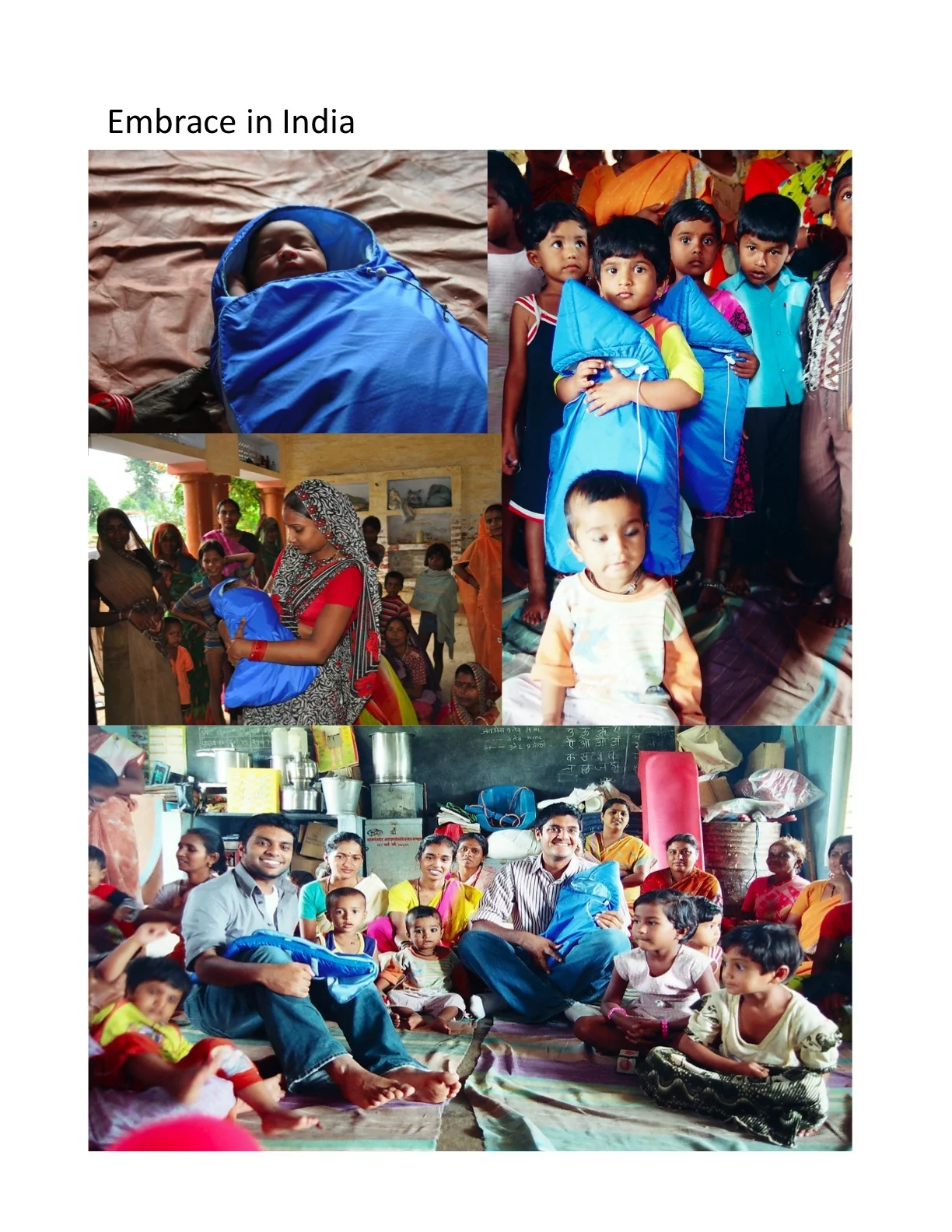 The Infant Warmer is a sleeping bag-like device that uses a phase-change material to keep premature infants at a proper body temperature for up to four hours, without electricity