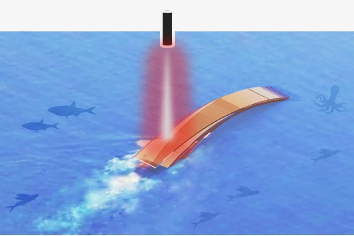科学家受水黾启发打造出或可清理海上溢油的机器人 1 科学家受水黾启发打造出或可清理海上溢油的机器人