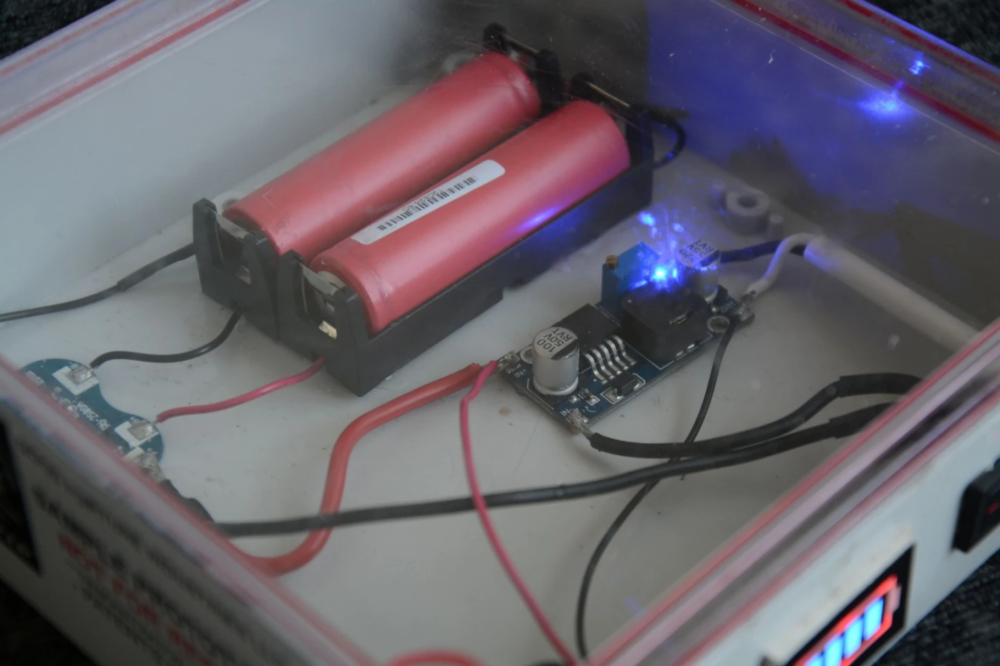 Good Fortune sent us a prototype battery pack that allowed us to take Phil the Tip Jar onto the streets