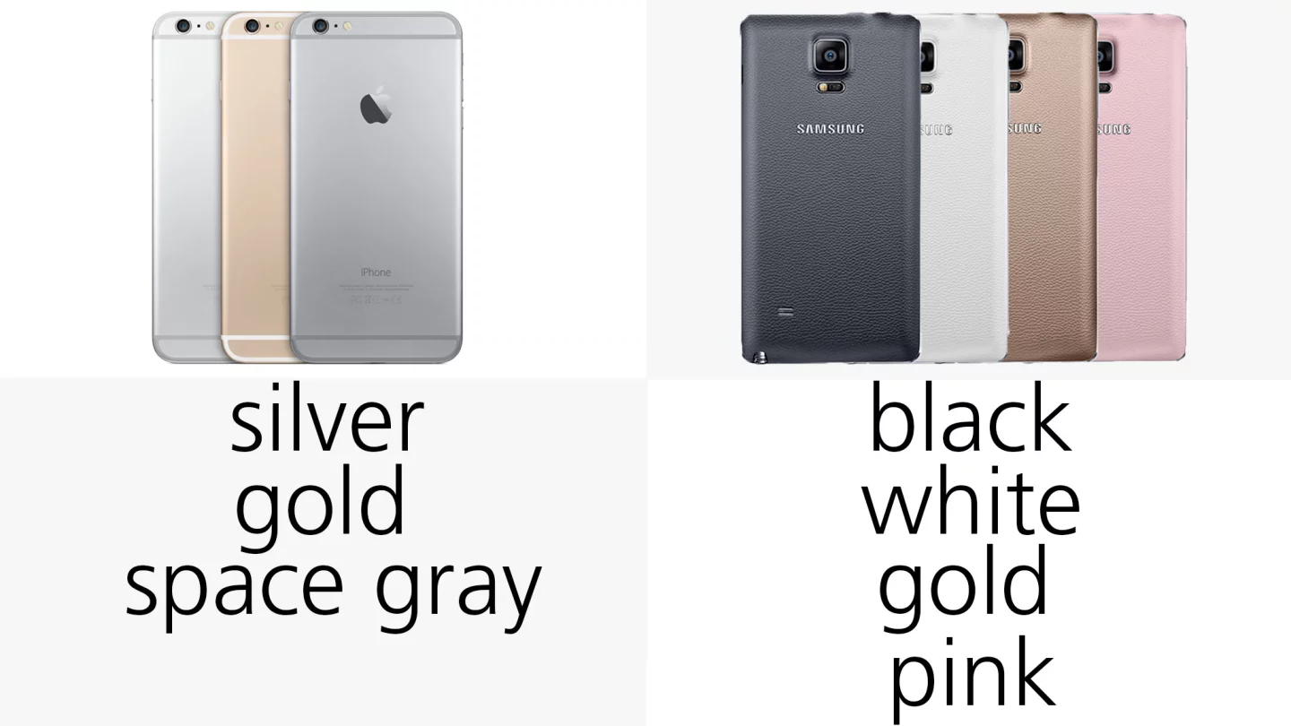 Color options