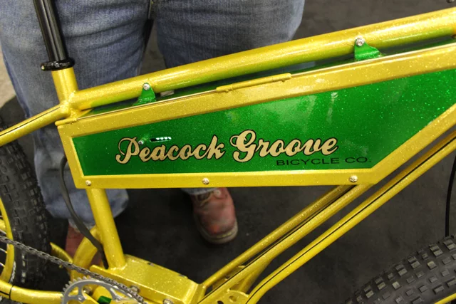 The bike was made as part of a promotion by Shimano, and incorporates the company's Steps e-bike system (Photo: Ben Coxworth/Gizmag.com)