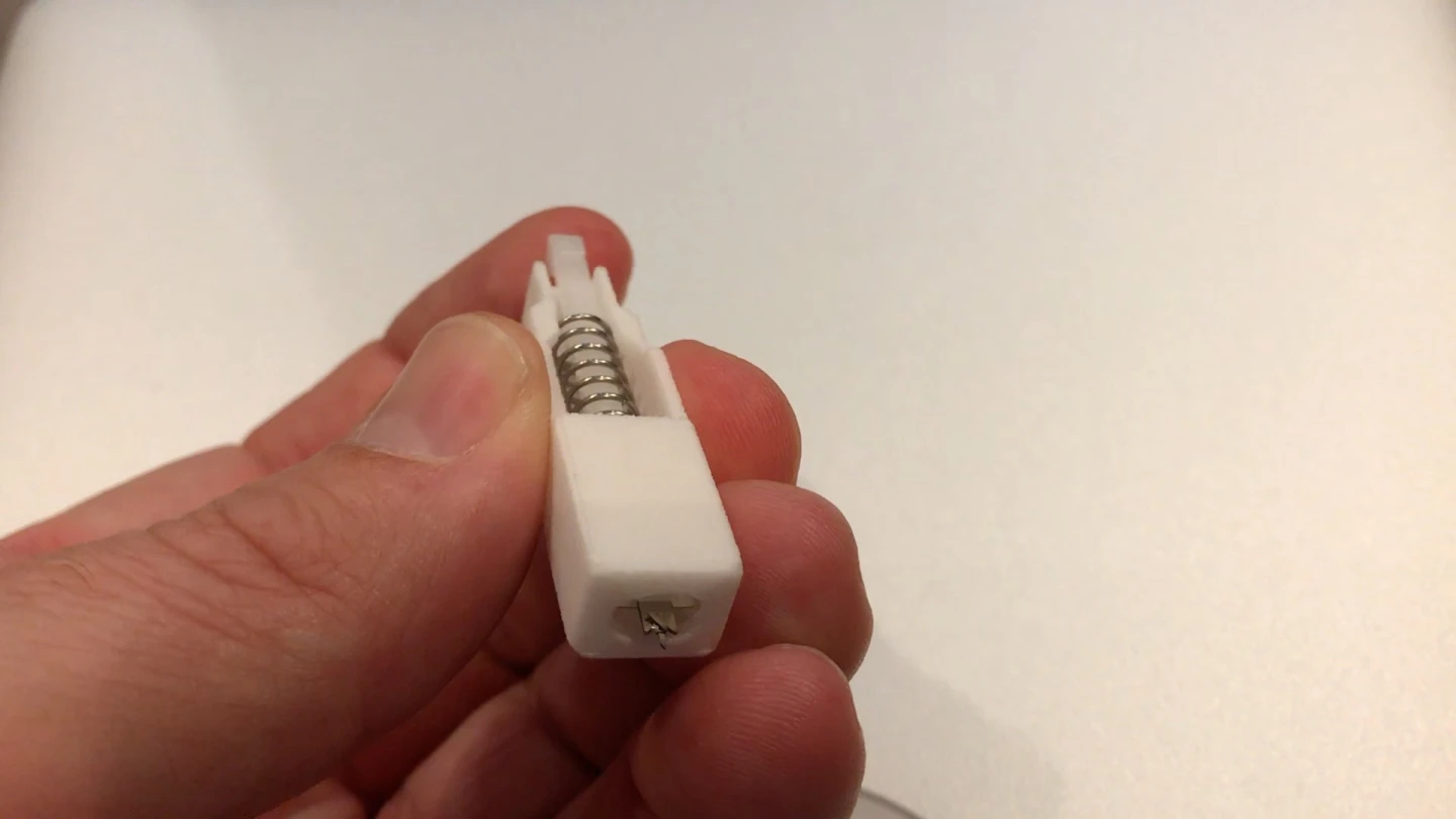 With each prick of the microbiopsy, the device collects about 200 skin cells, which is enough to identify certain biomarkers for common types of skin cancers