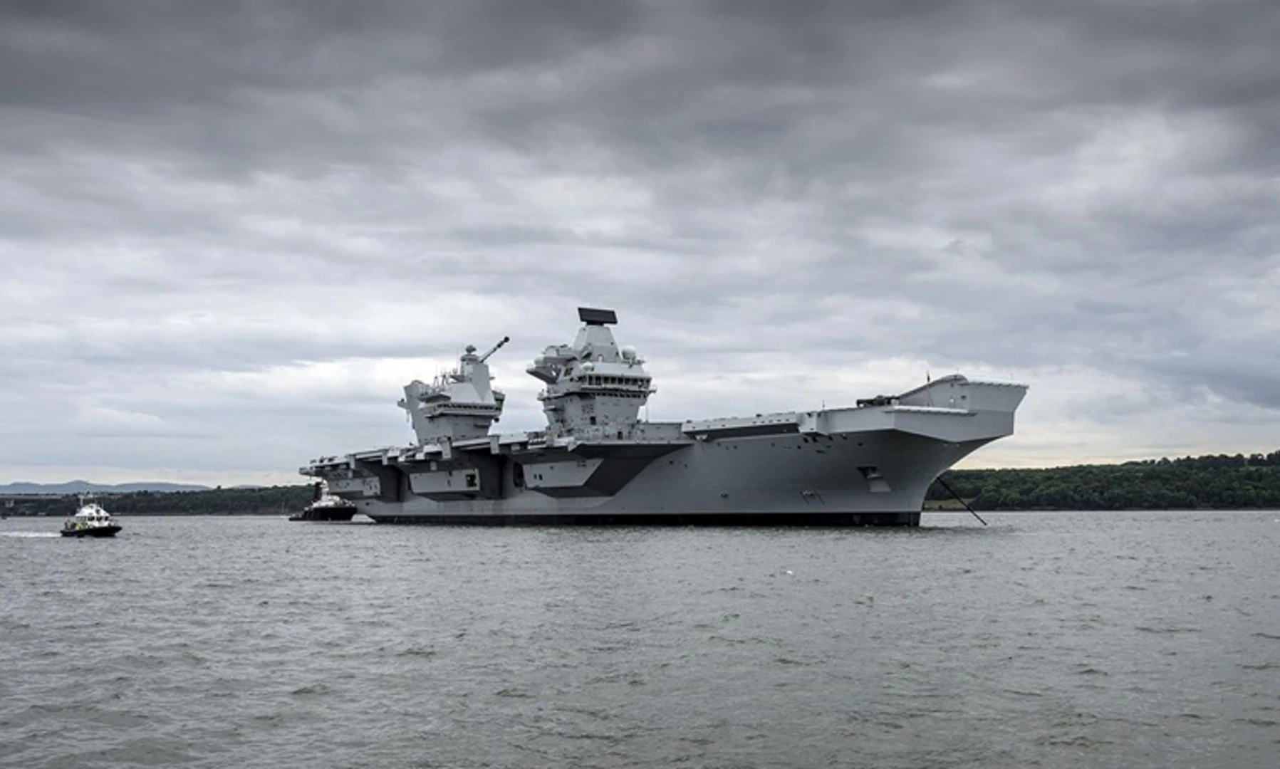 HMS Queen Elizabeth will fly the F-35B fighter planes