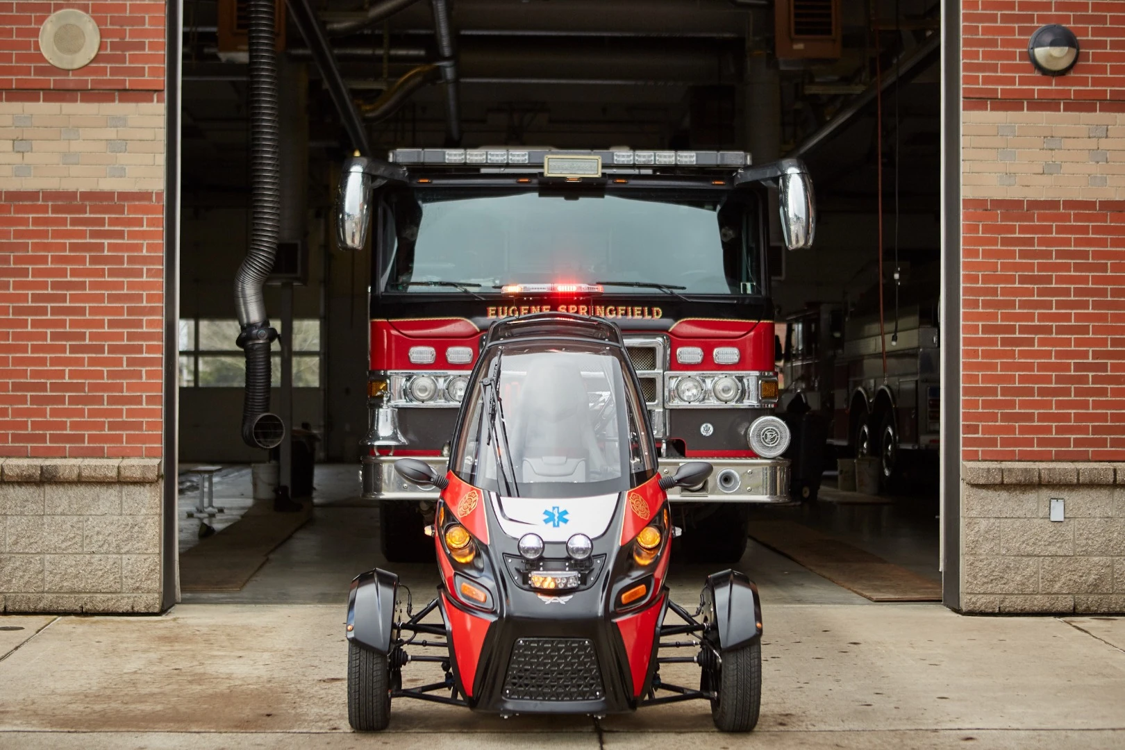 "In addition to our current fleet of engines, we see the advantage of a highly-efficient, small-footprint vehicle to help with low acuity calls, and the potential to reduce operational costs, while being better for the environment," Fire Chief Joe Zaludek of Eugene Springfield Fire said of the Arcimoto pilot