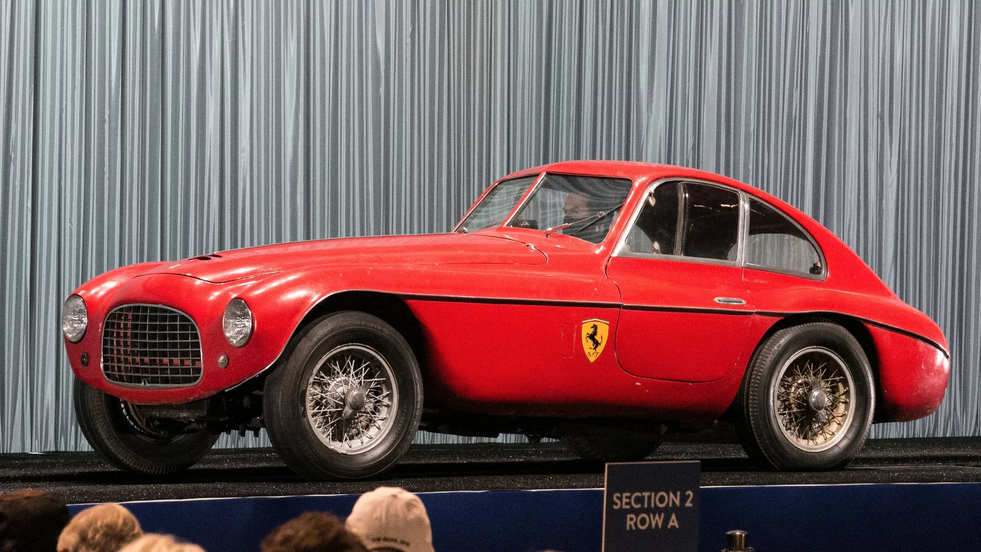 It was the Tipo 166, introduced in 1948 that first established Ferrari as a leading manufacturer of racing cars. While the earliest 166 Sports and Spider Corsas were successful in their own right, it was the 166 MM (Mille Miglia) that dominated sports car racing in the late 1940s and early 1950s. The 166 MM is the only Ferrari to win all three of the great European sports car races: the 24 Hours of Le Mans, the Targa Florio, and the Mille Miglia. This car is an unrestored and historically significant competition Ferrari driven by Nuccio Bertone in the 1950 and 1951 Mille Miglia and by Emilio Giletti to a win in the 1952 2-Liter Italian Sports Car Championship. The car sold at Gooding & Co's official Pebble Beach auction for $5,445,000