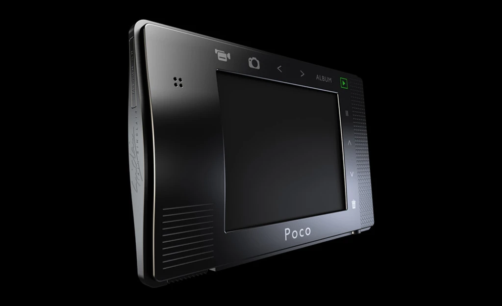 The credit card-sized Poco PRO digital camera from Iain Sinclair