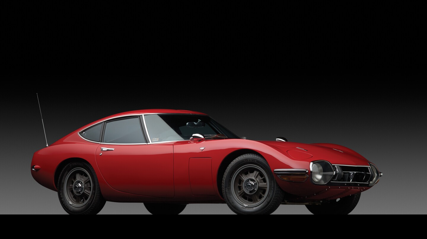 This 1967 Toyota 2000GT sold for $968,000 at RM Sothebys in New York in 2013