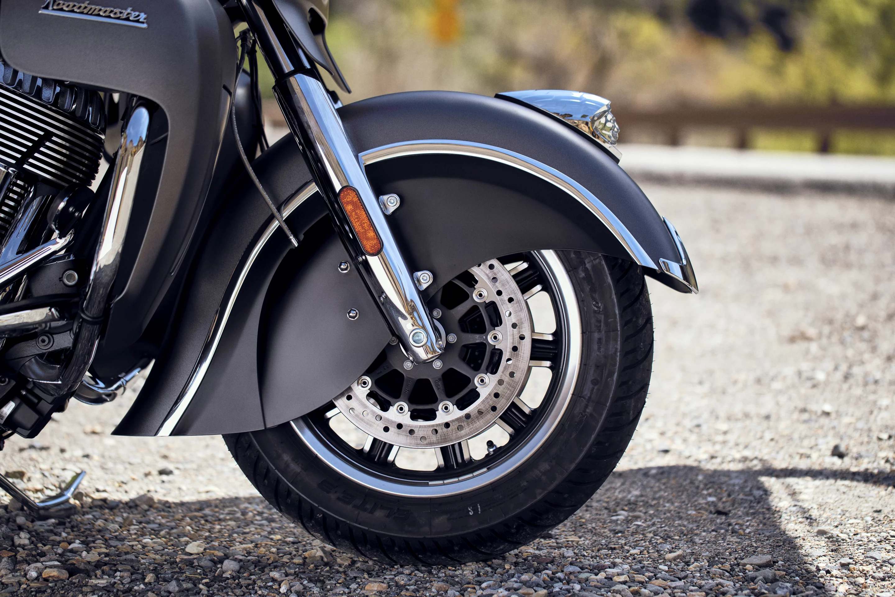 2019 Indian Roadmaster: there it is, that classic fender shape