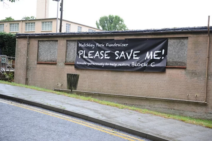 Google and the Bletchley Park Trust have announced a fundraising scheme aimed at restoring Block C, a building used to index every scrap of intelligence gathered and decoded by the Park's codebreakers during World War 2 (Photo: Google)