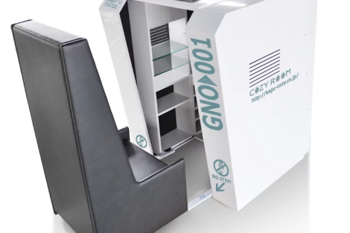 Cozy Room offers a personal isolation chamber with all your personal belongings close to hand