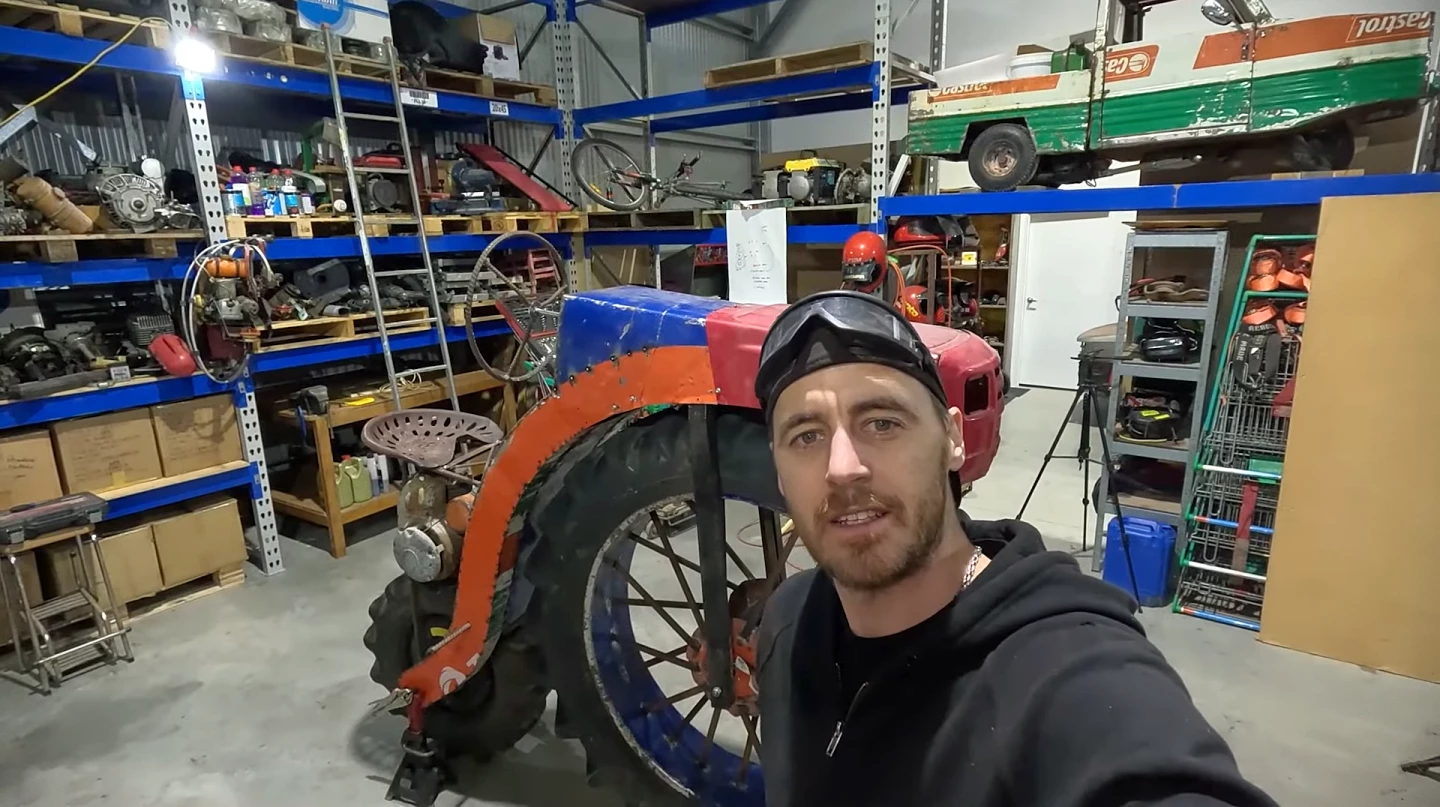 Kenny Paton of Paton Machines enjoys creating DIY builds out of his shed
