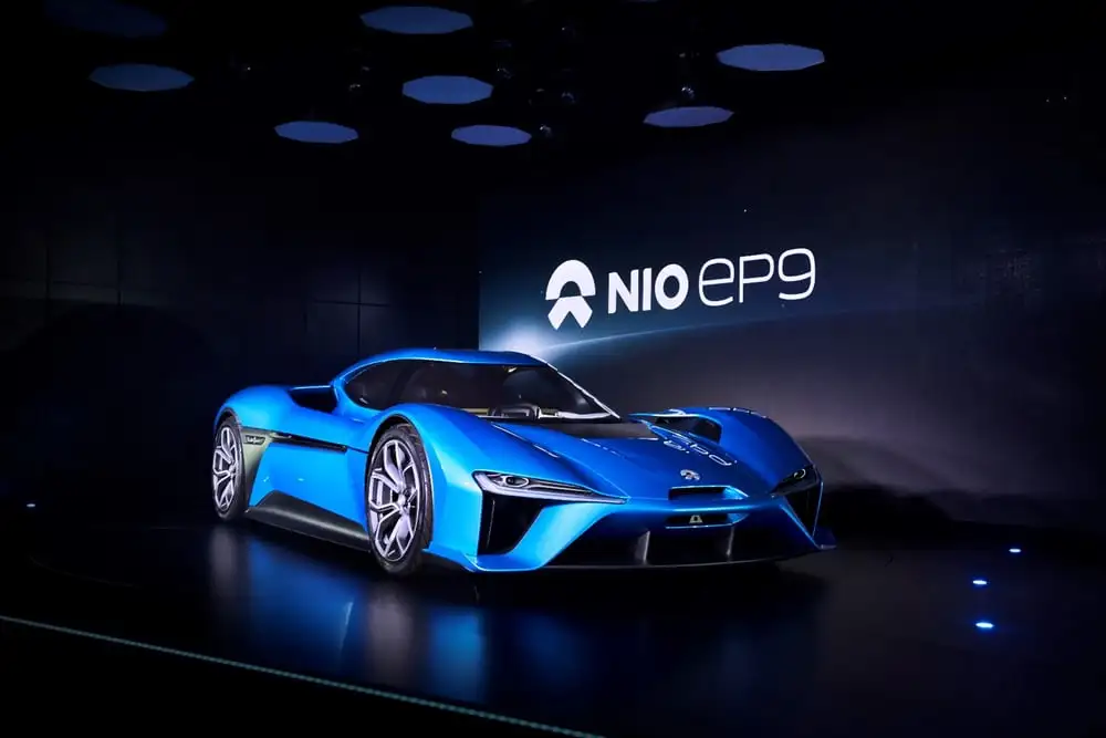 One of the electric supercars of 2016: the NIO EP9