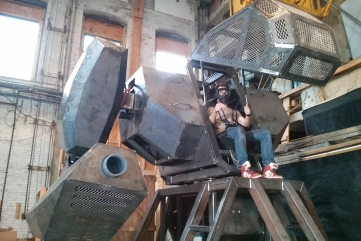 The Mark I MegaBot prototype