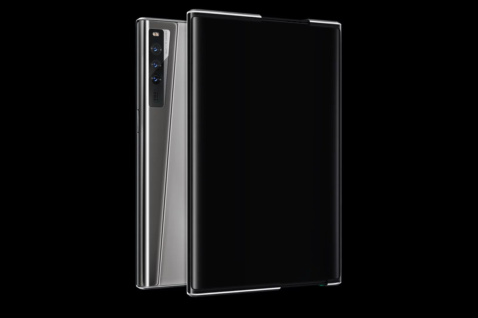 The concept has been shown off at Oppo's future tech event