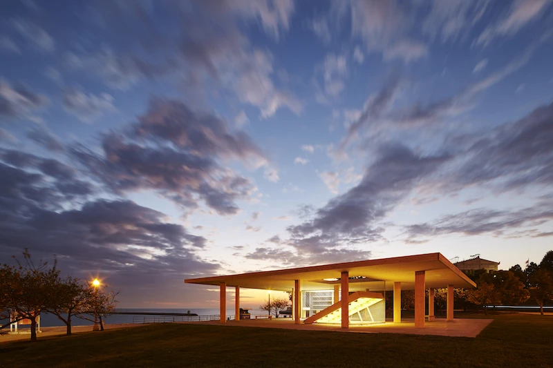 Chicago Horizon, by Guy Nordenson & Associates won the Wood in Government Buildings award