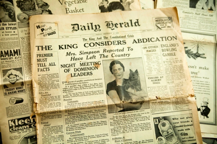 Millions of old news stories were run through data analysis to reveal new historical insights and trends