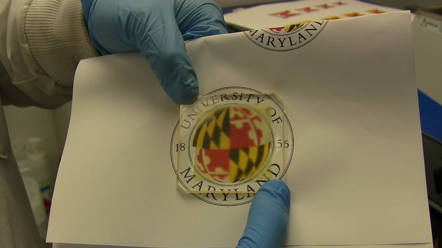 The researchers report that their three-inch (7.6 cm) block of wood had high transparency and also high haze