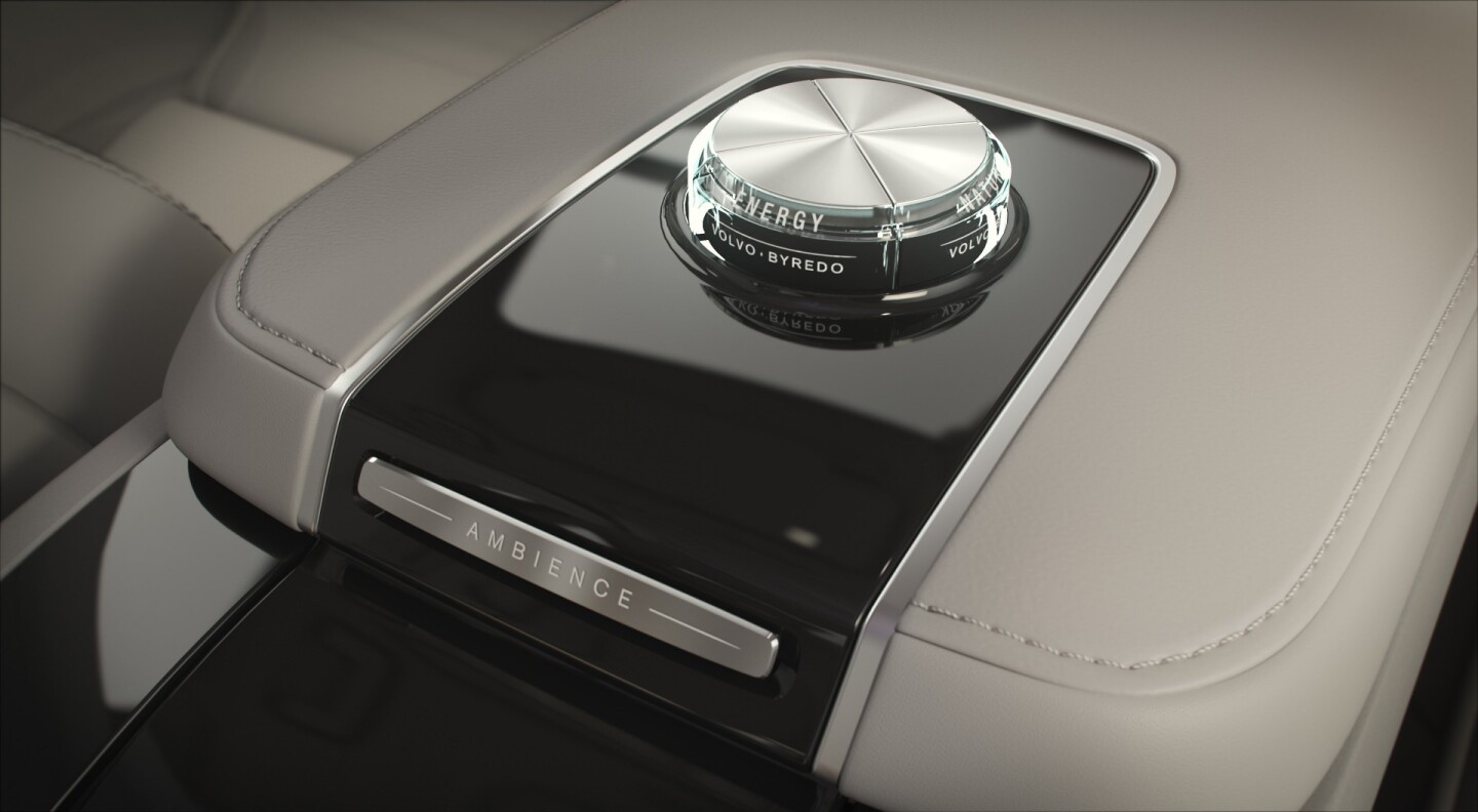 The pop-up scent dispenser of Volvo's Ambience Concept