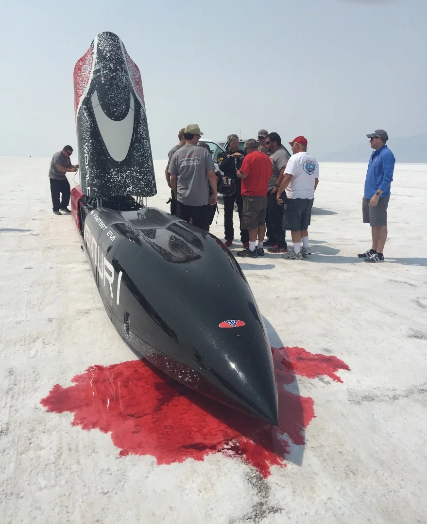 The VBB-3 cracked its cooling tank on the rebound run