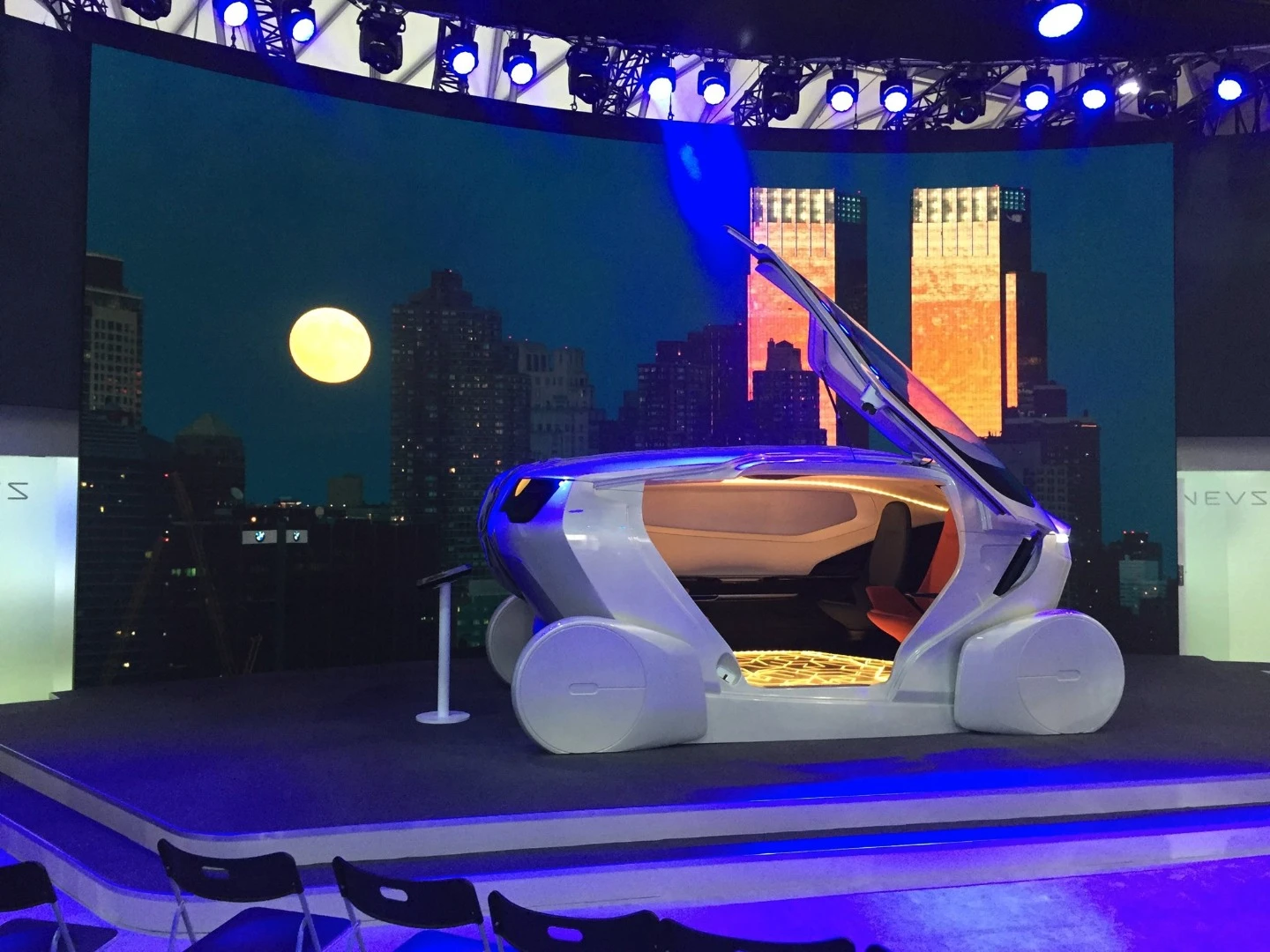 The highlight of the InMotion is its flexible interior