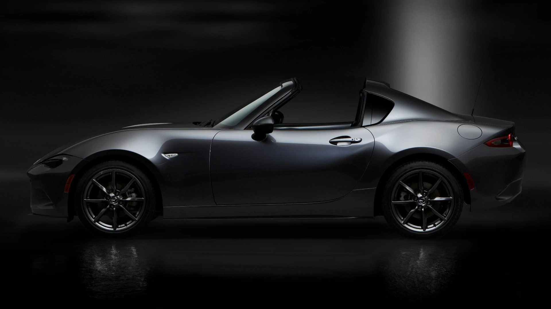 The retractable hard-top system works at low speeds up to 6 mph