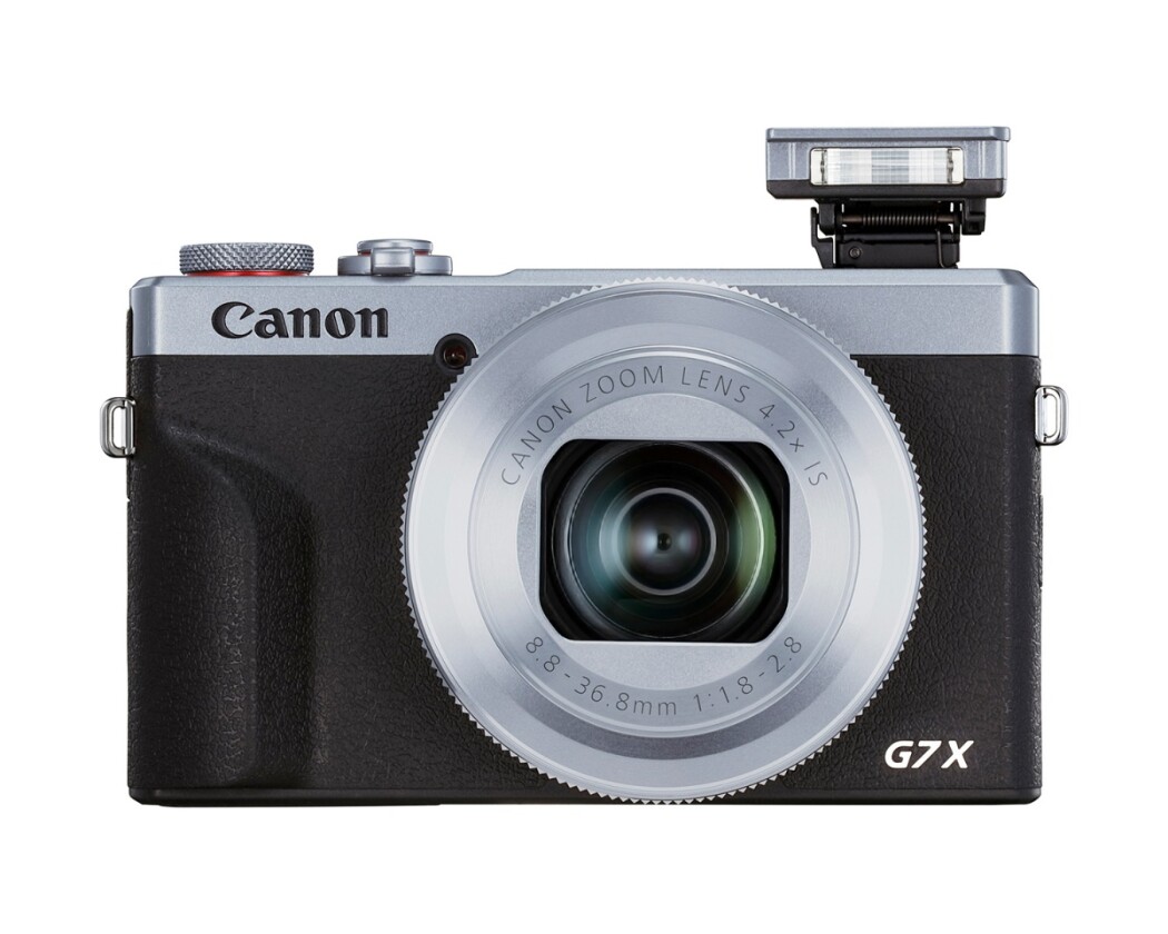 The G7 X III has a built-in pop-up flash