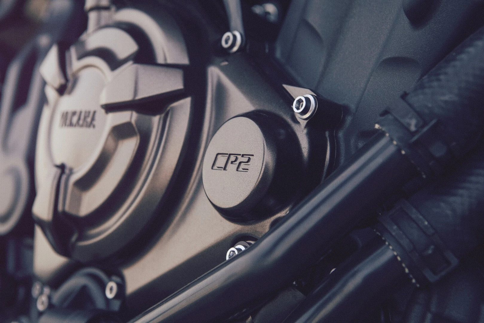 The 689 cc twin with the crossplane 270-degree crank pushes out 74.8 hp (55.8 kW) and 6.9 kg-m (49.9 lb-ft) of torque
