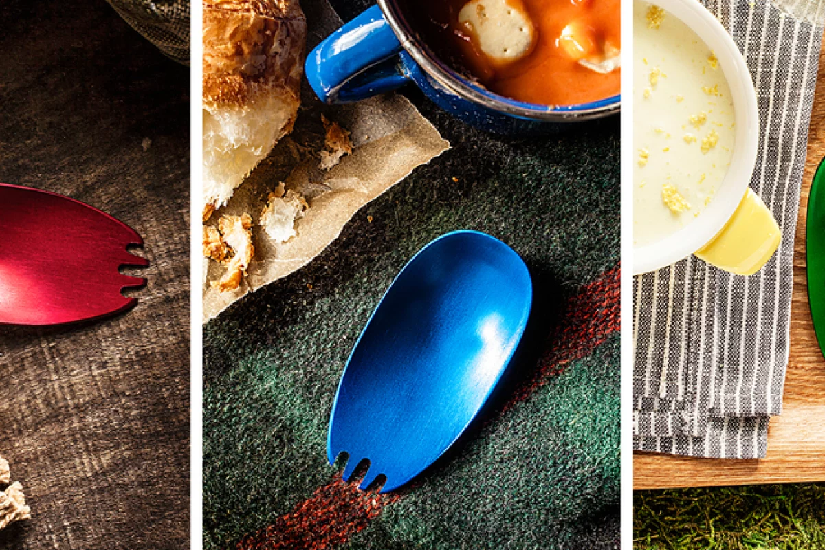 The Kuma is a new spork that's designed to be as small and portable as possible