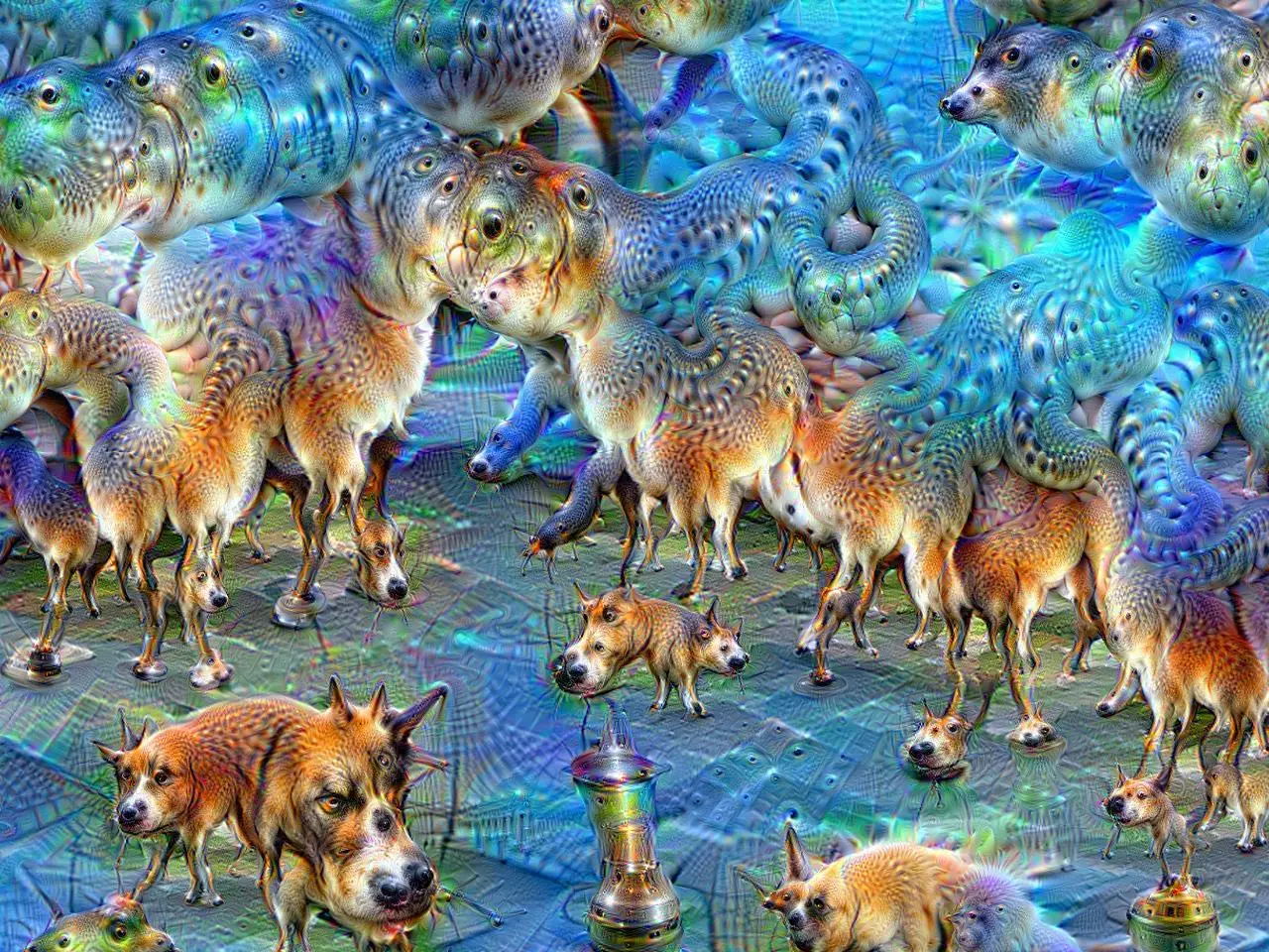 An example of a Deep Dream image