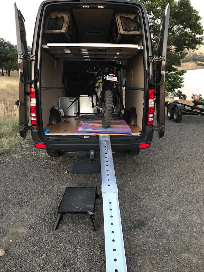 Adventure Wagon imagines its modular kits being used not only for simple auto touring and van camping but for trips that involve rock climbing, surfing, hiking, mountain biking, motorcycling ...