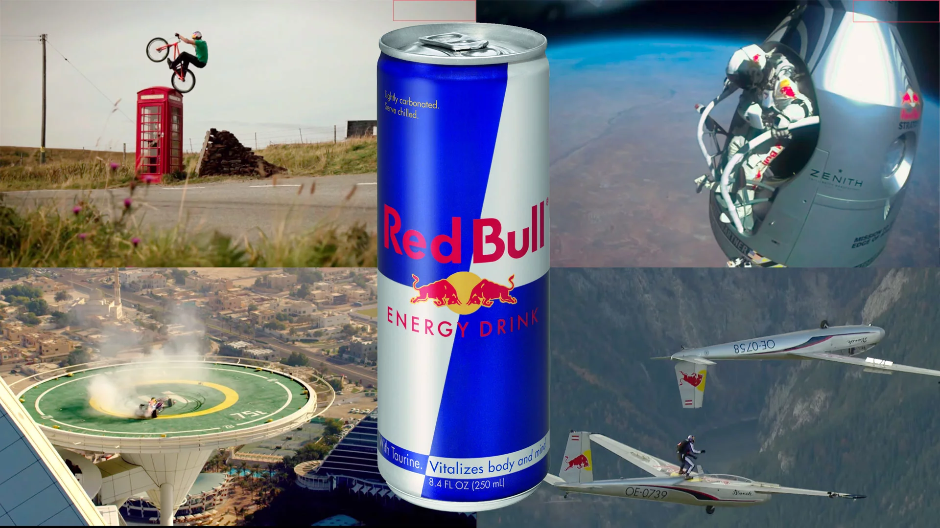 Part energy drink, part global mega-brand: Red Bull's outrageous stunts have made it one of the world's most recognizable logos