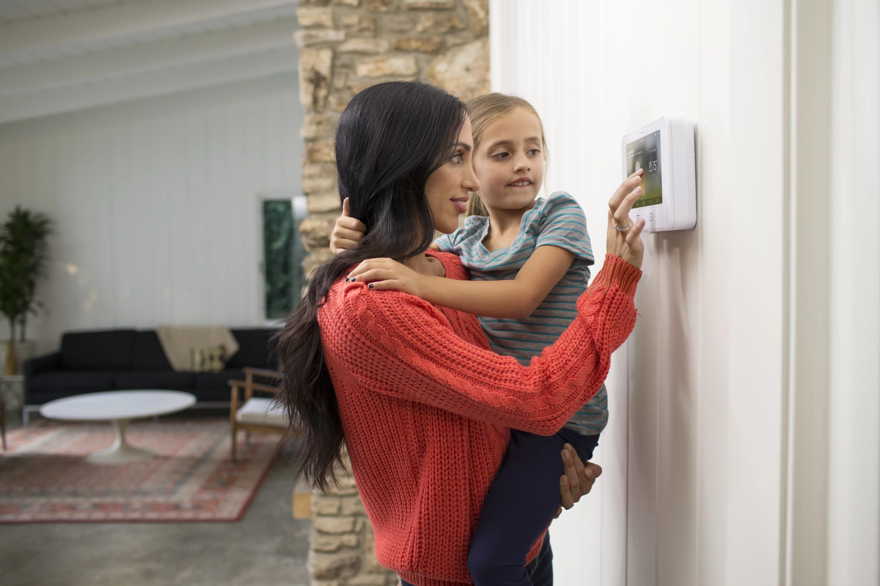 The Vivint Sky home automation system is centered on a 7-inch display and uses data analytics to learn about the user's lifestyle