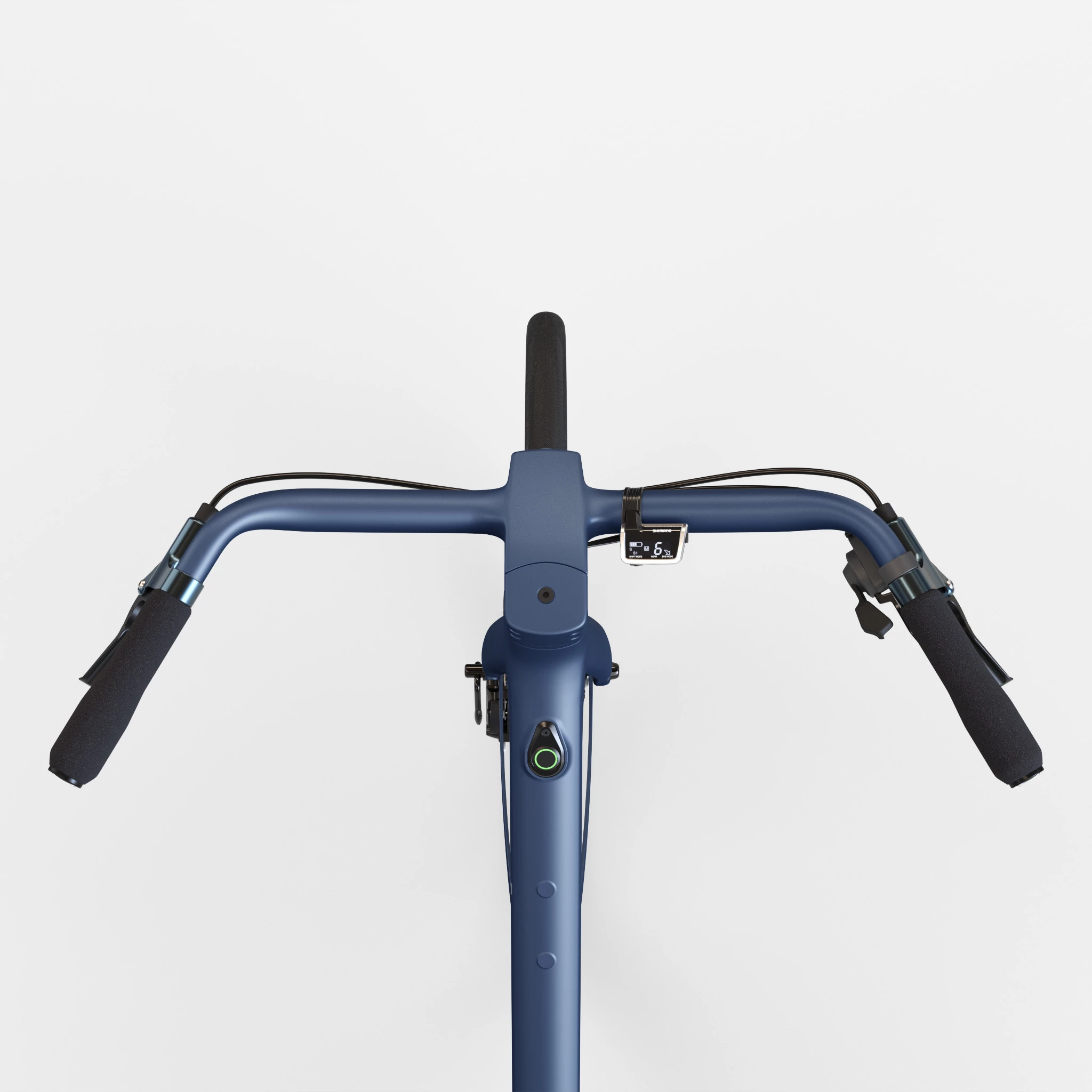 One of the differences between the two models is the handlebar style