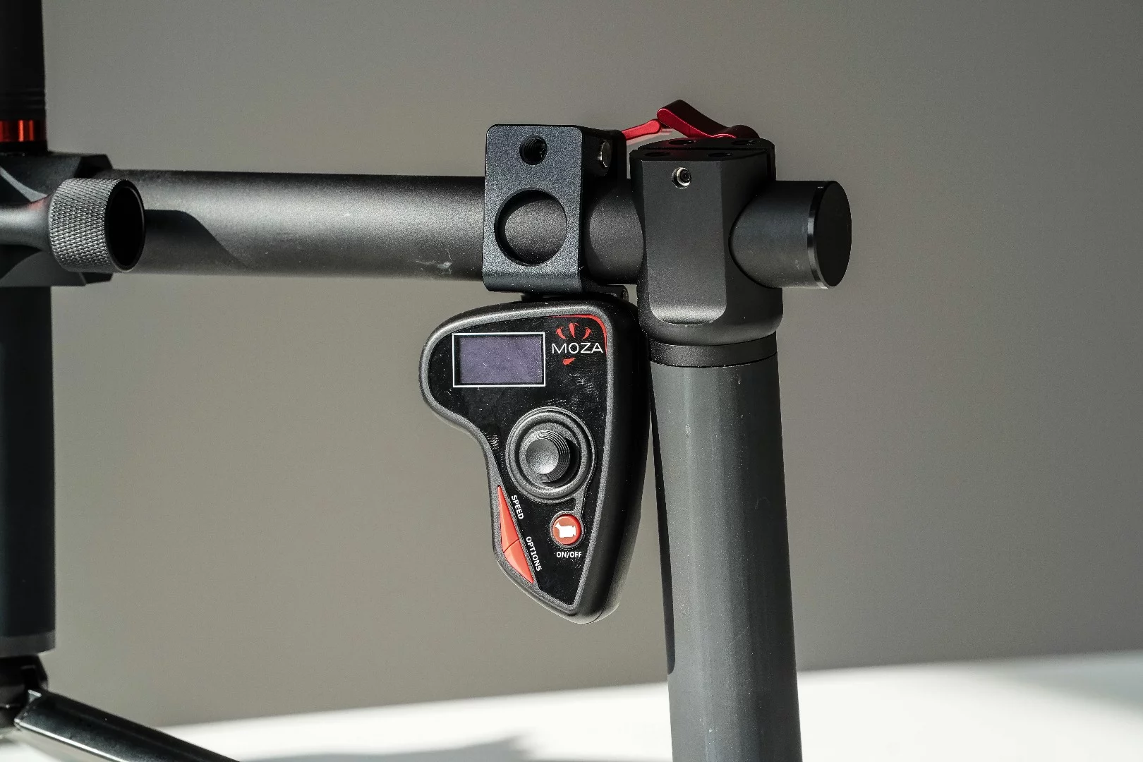 Moza Air: thumb control remote is a US$200 extra, but it also allows you to control your camera