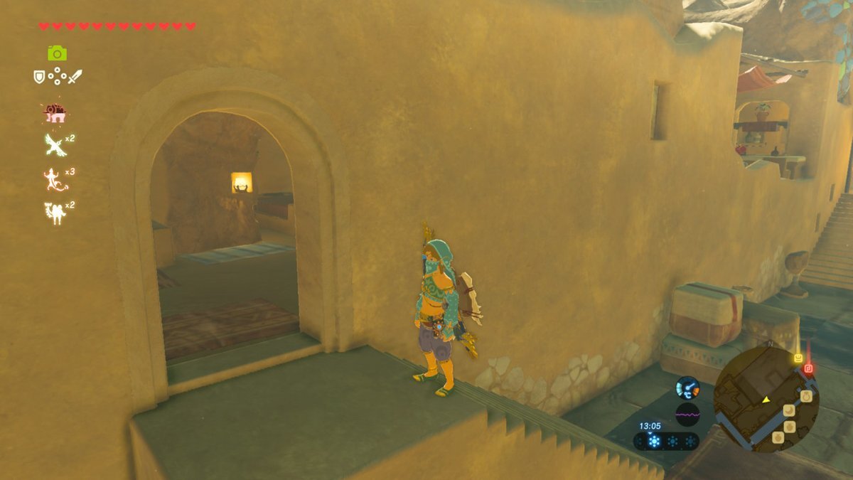 How to unlock Gerudo Town's secret store and buy Radiant gear in Breath