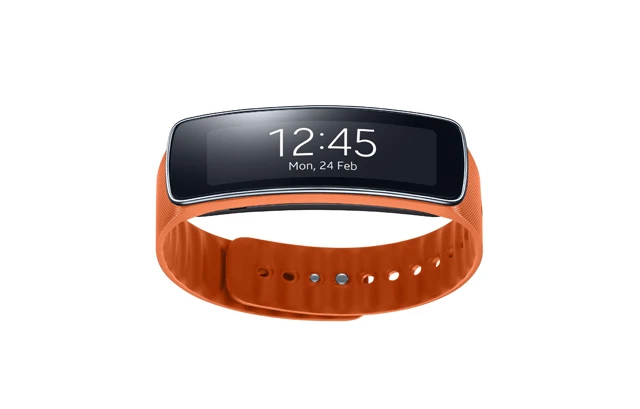 Orange version of the Gear Fit