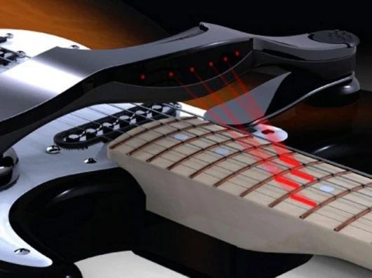 The "Maestro" guitar learning aid concept design