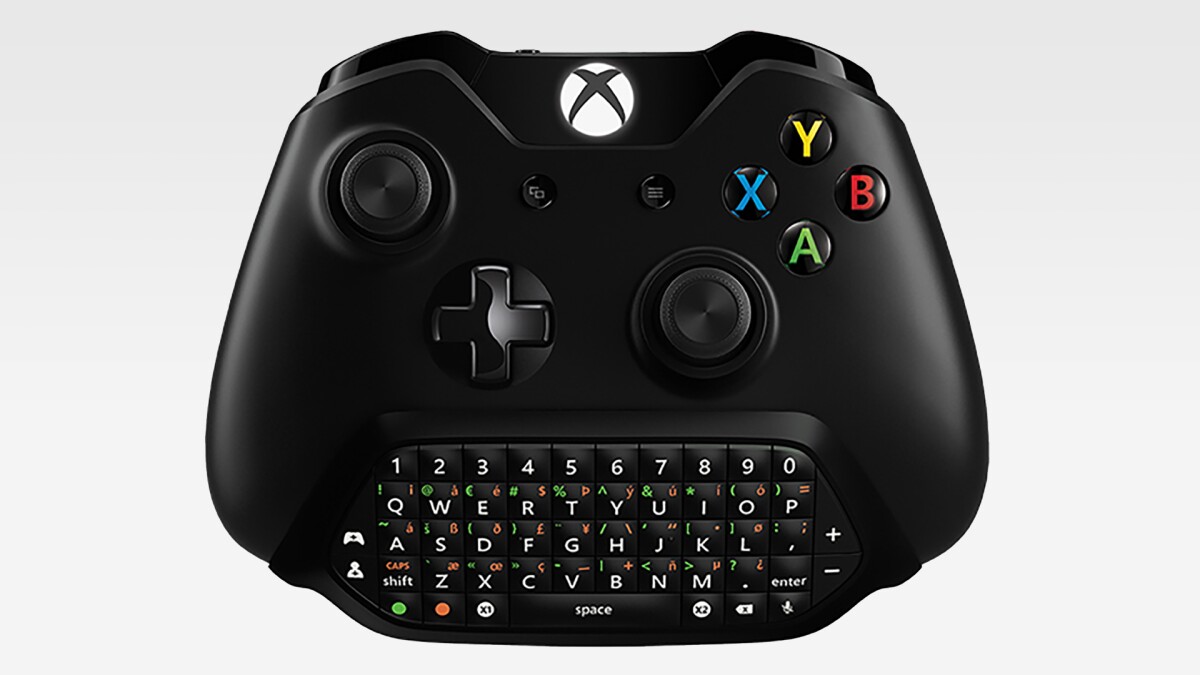 The Xbox Chatpad will be compatible with both the company's current generation console and Windows 10 PCs, and is set to launch November 3 for $35
