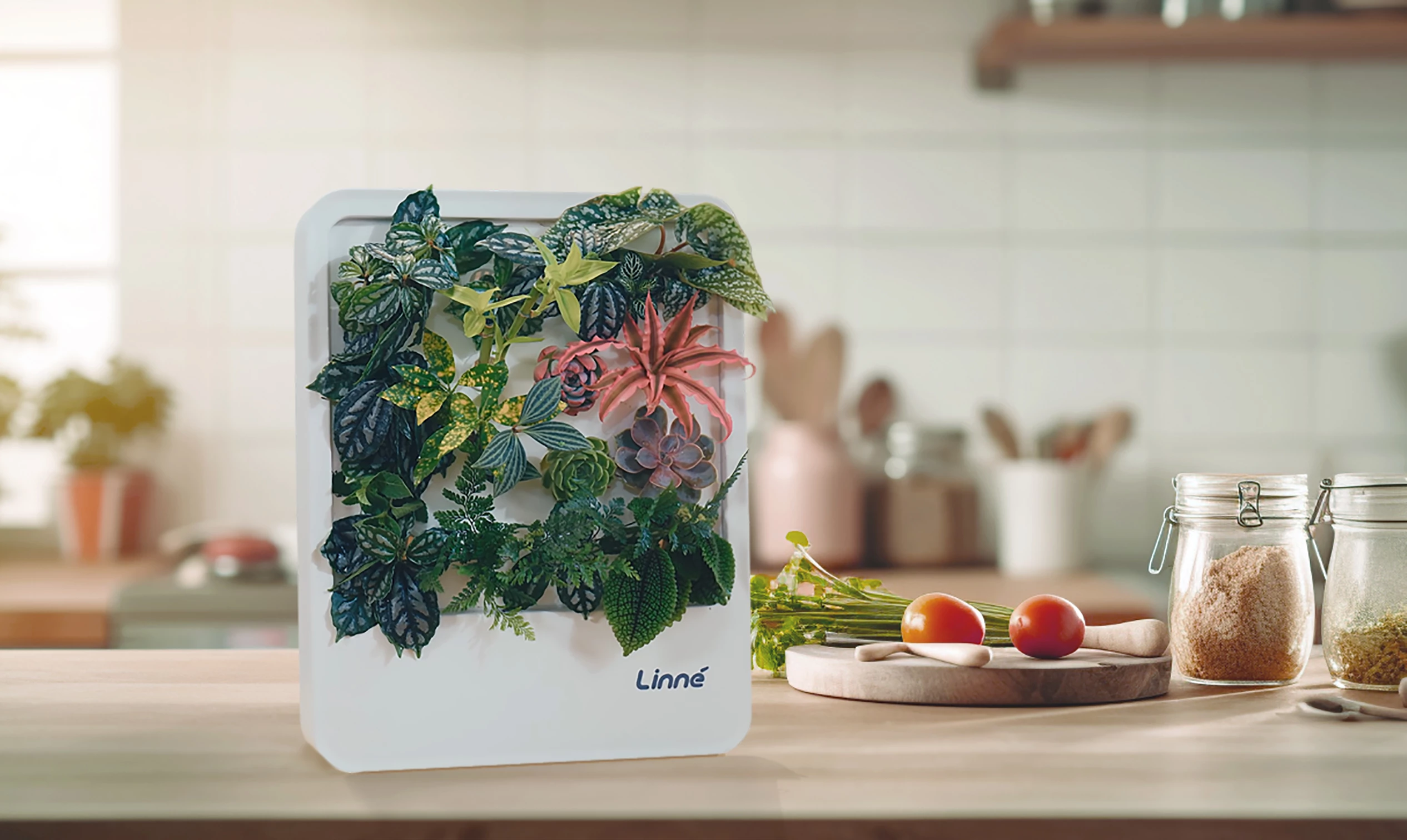 The 16 separate pods let you mix and match types of plants